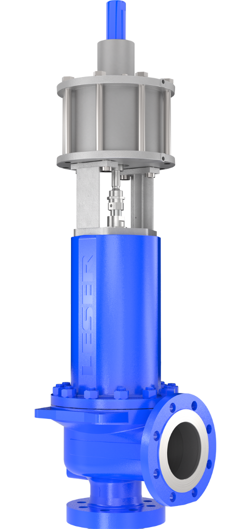 LESER High Efficiency Pneumatische Zusatzbelastung