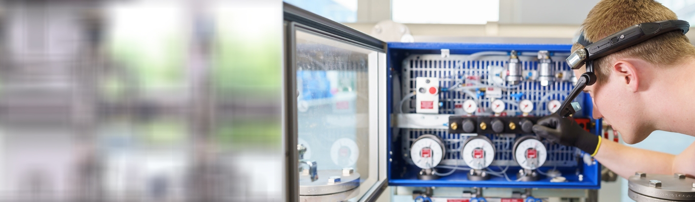 Wartung bei pneumatischer Zusatzbelastung